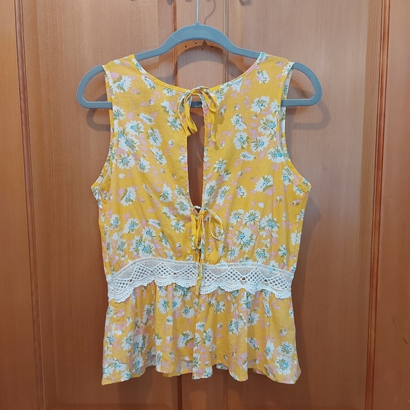 NWT Rachel Zoe linen tank top Size S - Picture 2 of 9